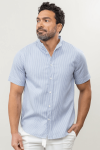 1_White_Menscozyearthcoastalcomfortmockneckshortsleevebuttondown-912449