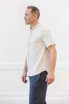 1_White_Menscozyearthcoastalcomfortmockneckshortsleevebuttondown-912449