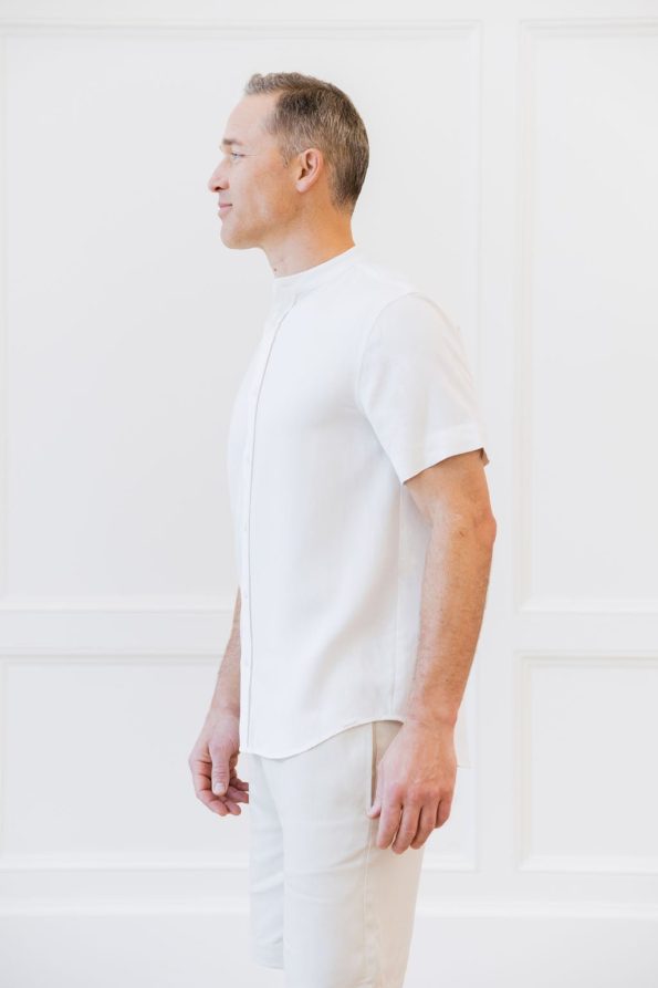 4_White_Menscozyearthcoastalcomfortmockneckshortsleevebuttondown-240875