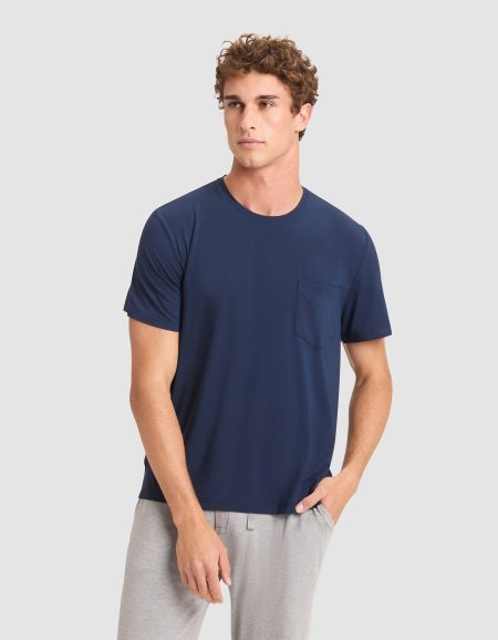 Men's Bamboo Stretch-Knit Lounge Tee