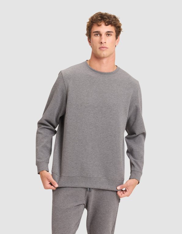Mens_StretchTech_Crewneck_Coal_Heather_1