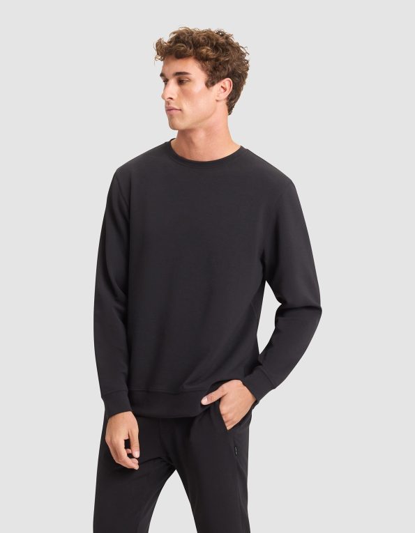 Mens_StretchTech_Crewneck_Jet_Black_2
